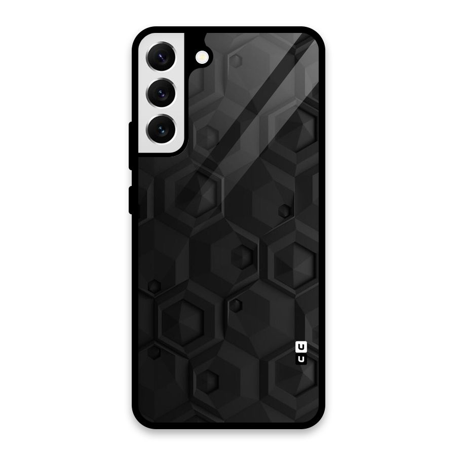 Classic Hexa Glass Back Case for Galaxy S22 Plus 5G