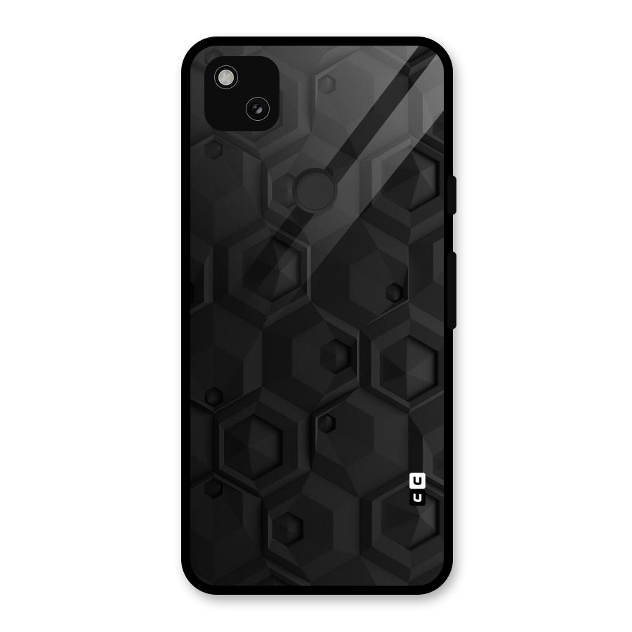 Classic Hexa Glass Back Case for Google Pixel 4a