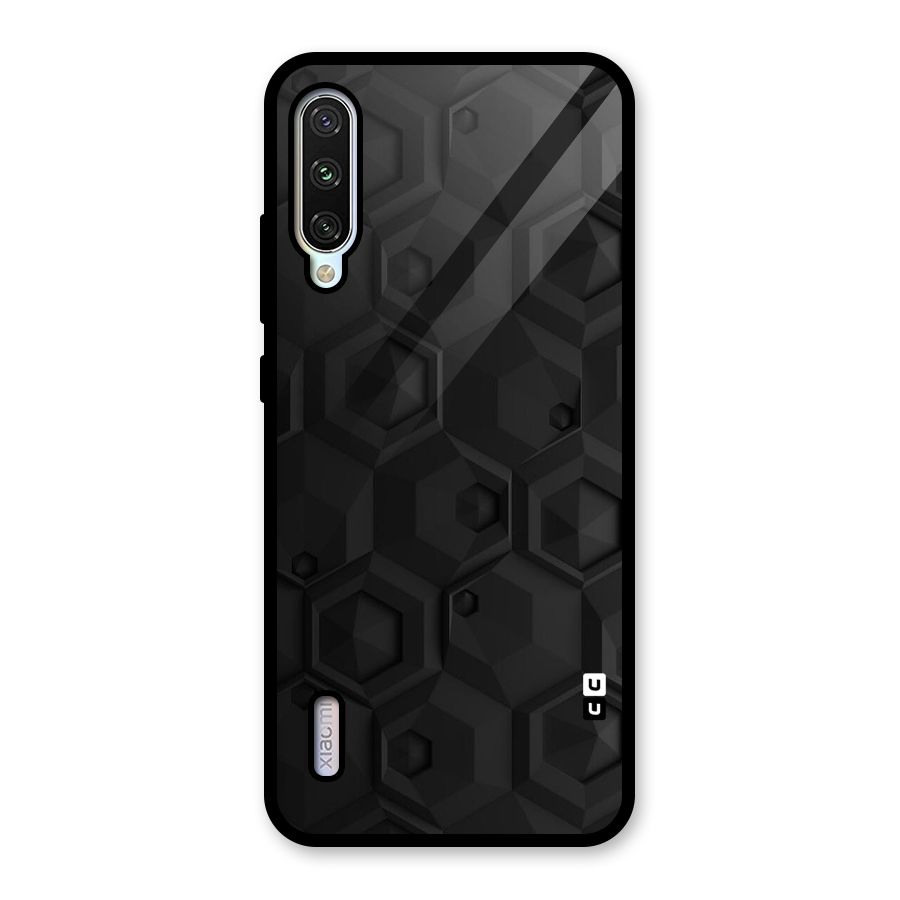 Classic Hexa Glass Back Case for Mi A3