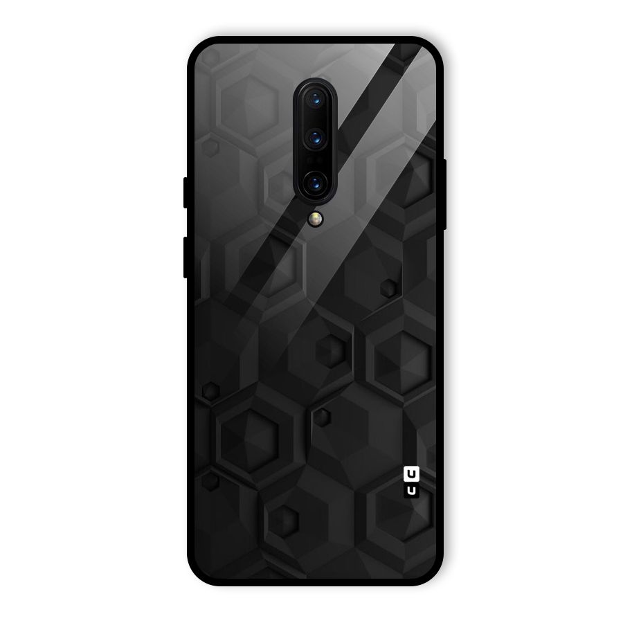 Classic Hexa Glass Back Case for OnePlus 7 Pro