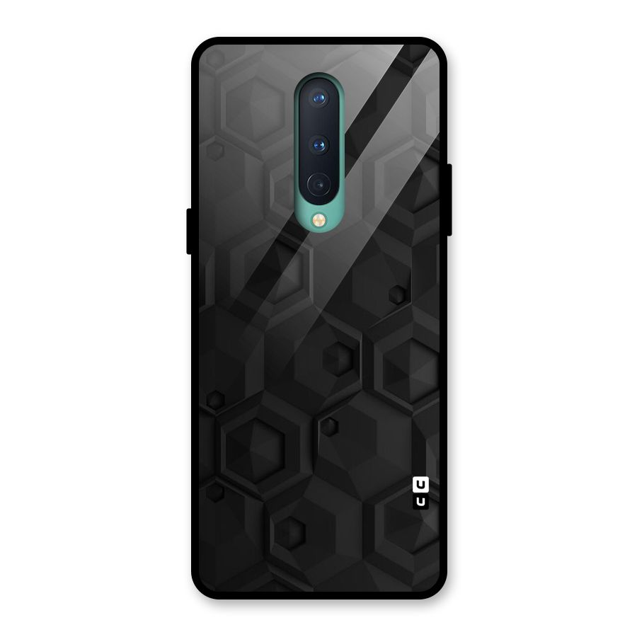 Classic Hexa Glass Back Case for OnePlus 8