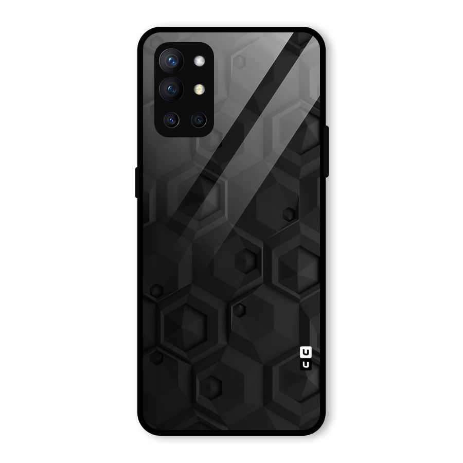 Classic Hexa Glass Back Case for OnePlus 9R