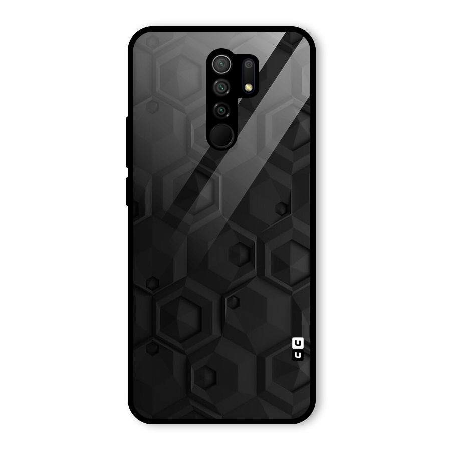 Classic Hexa Glass Back Case for Poco M2