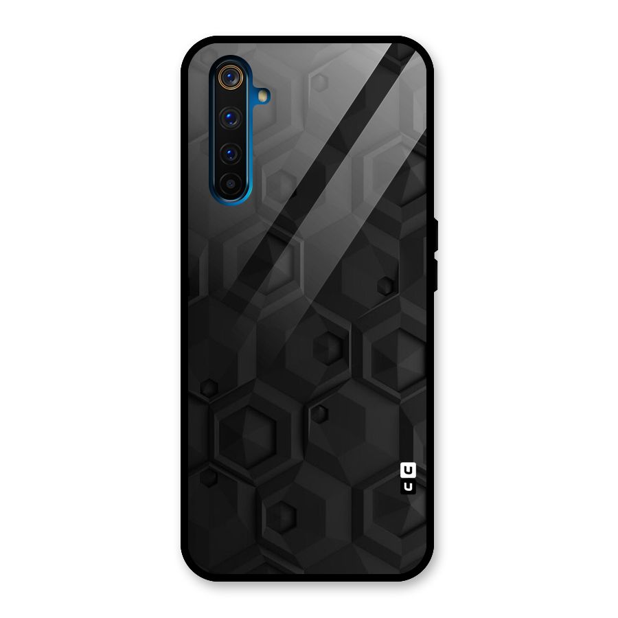 Classic Hexa Glass Back Case for Realme 6 Pro