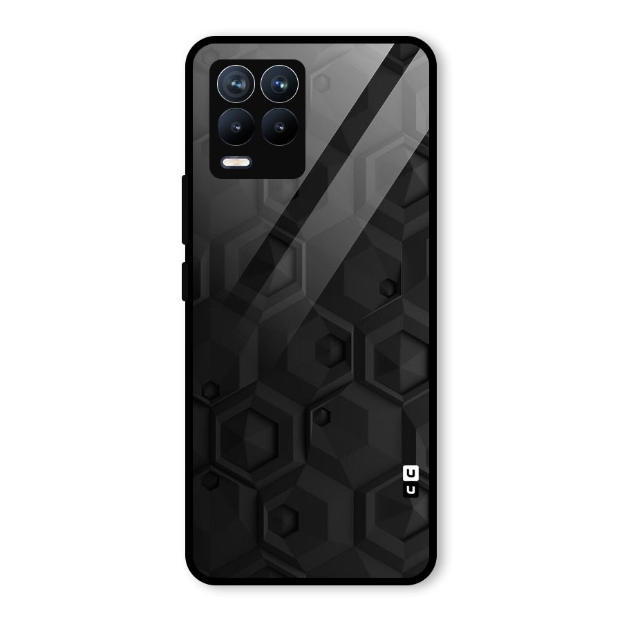 Classic Hexa Glass Back Case for Realme 8
