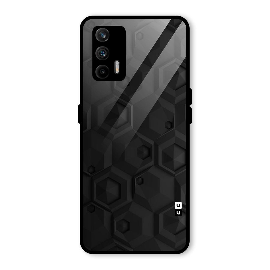 Classic Hexa Glass Back Case for Realme GT 5G