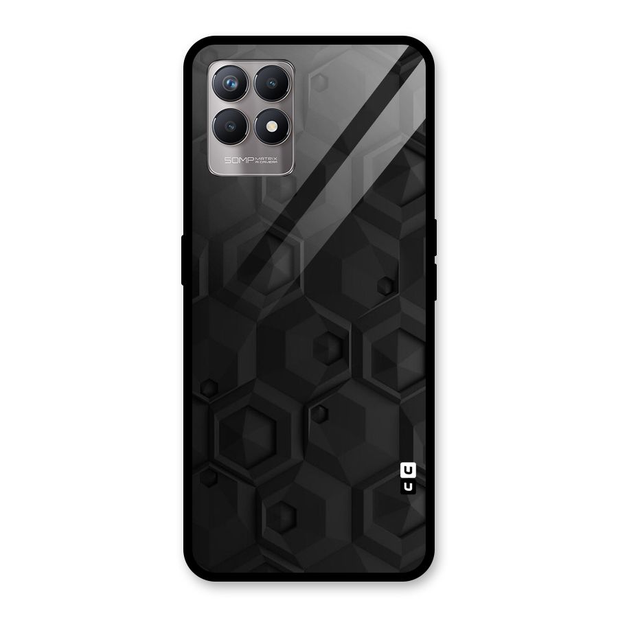 Classic Hexa Glass Back Case for Realme Narzo 50