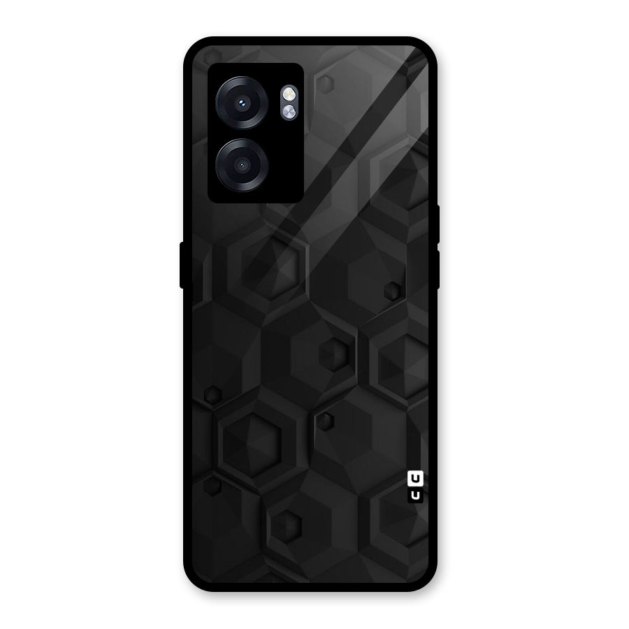 Classic Hexa Glass Back Case for Realme Narzo 50 5G