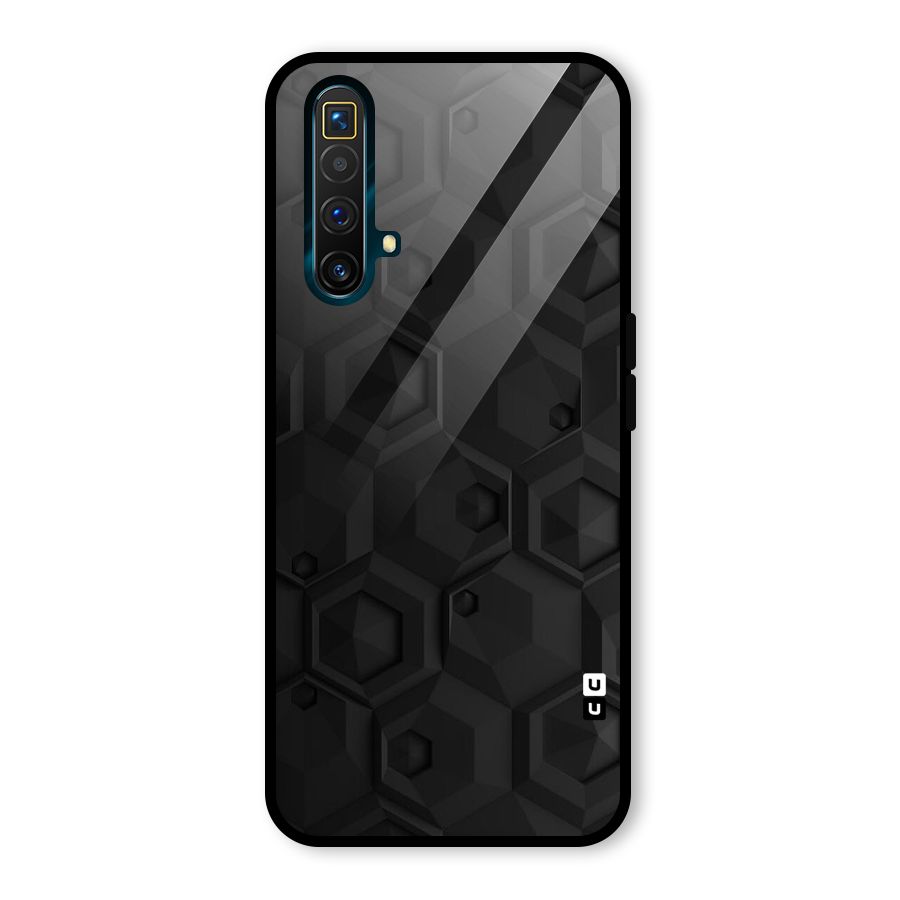 Classic Hexa Glass Back Case for Realme X3