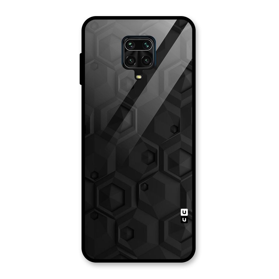 Classic Hexa Glass Back Case for Redmi Note 10 Lite