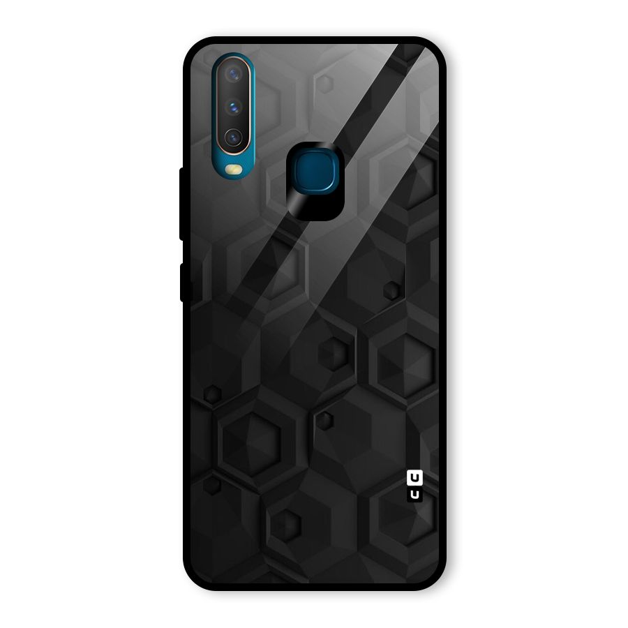 Classic Hexa Glass Back Case for Vivo U10