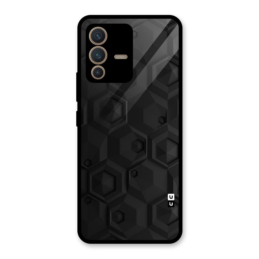 Classic Hexa Glass Back Case for Vivo V23 5G