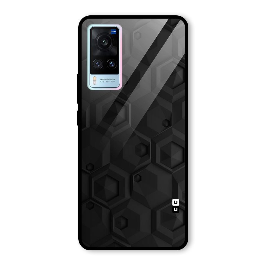 Classic Hexa Glass Back Case for Vivo X60