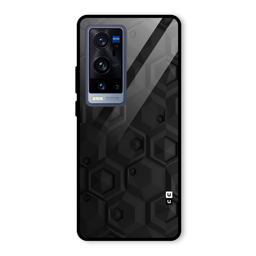 Classic Hexa Glass Back Case for Vivo X60 Pro Plus