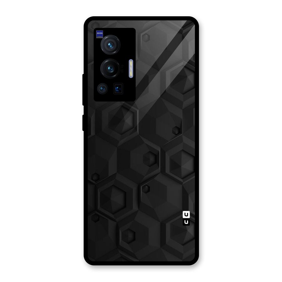 Classic Hexa Glass Back Case for Vivo X70 Pro