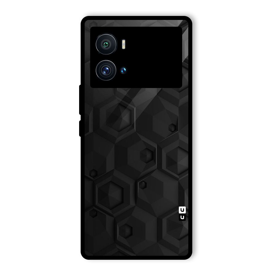 Classic Hexa Glass Back Case for Vivo iQOO 9 Pro