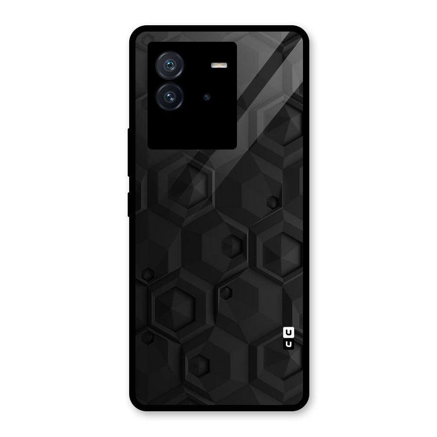 Classic Hexa Glass Back Case for Vivo iQOO Neo 6 5G