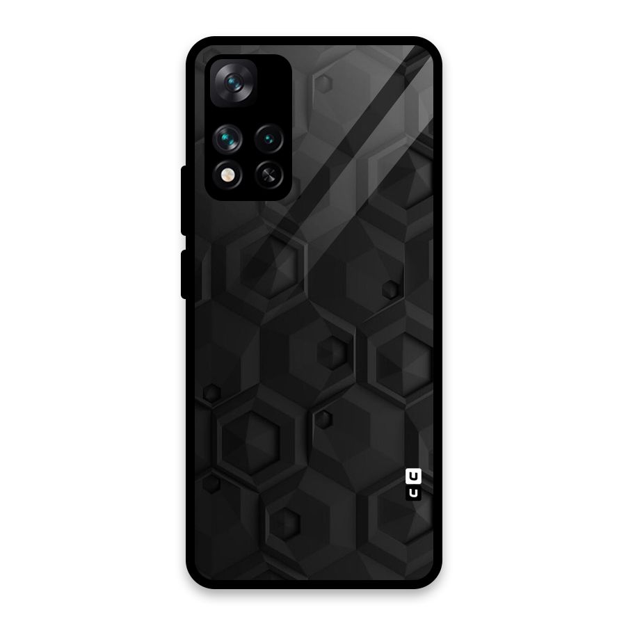 Classic Hexa Glass Back Case for Xiaomi 11i 5G