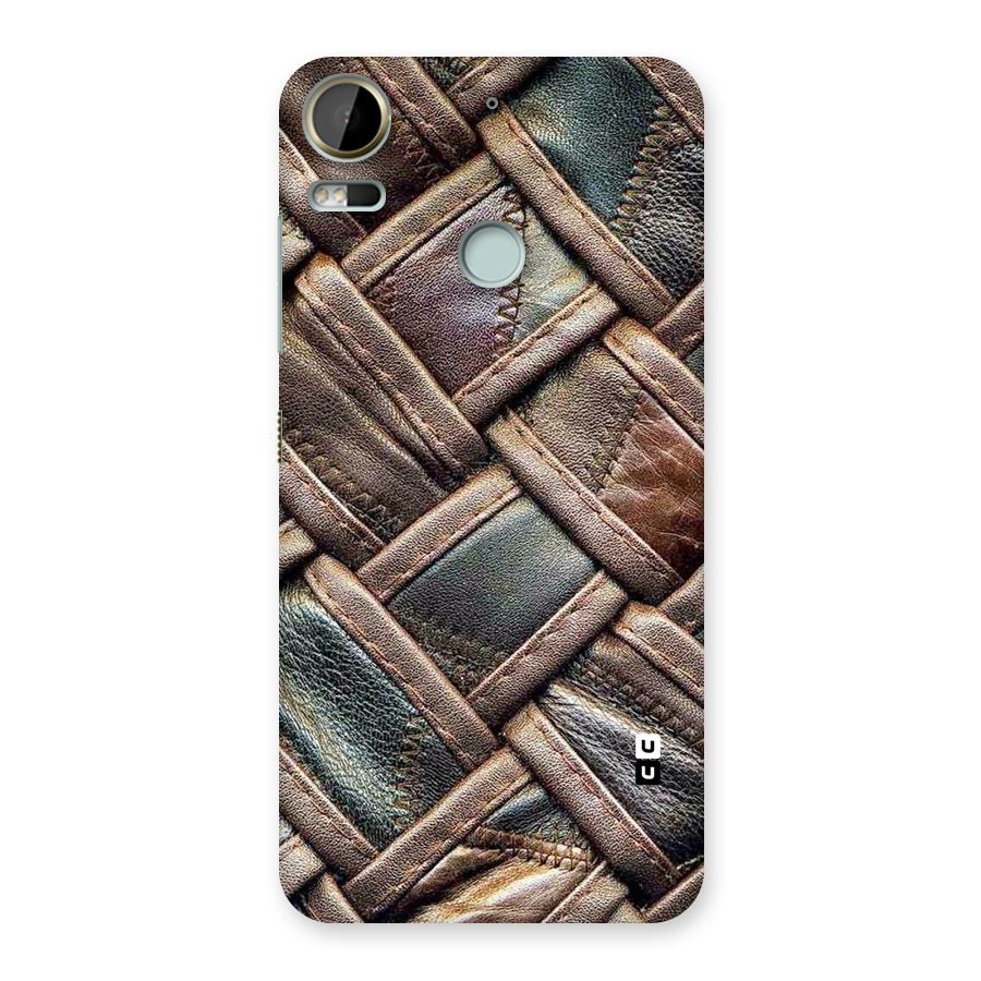 Classic Leather Belt Design Back Case for Desire 10 Pro
