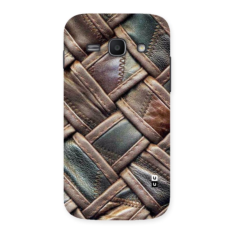 Classic Leather Belt Design Back Case for Galaxy Ace 3
