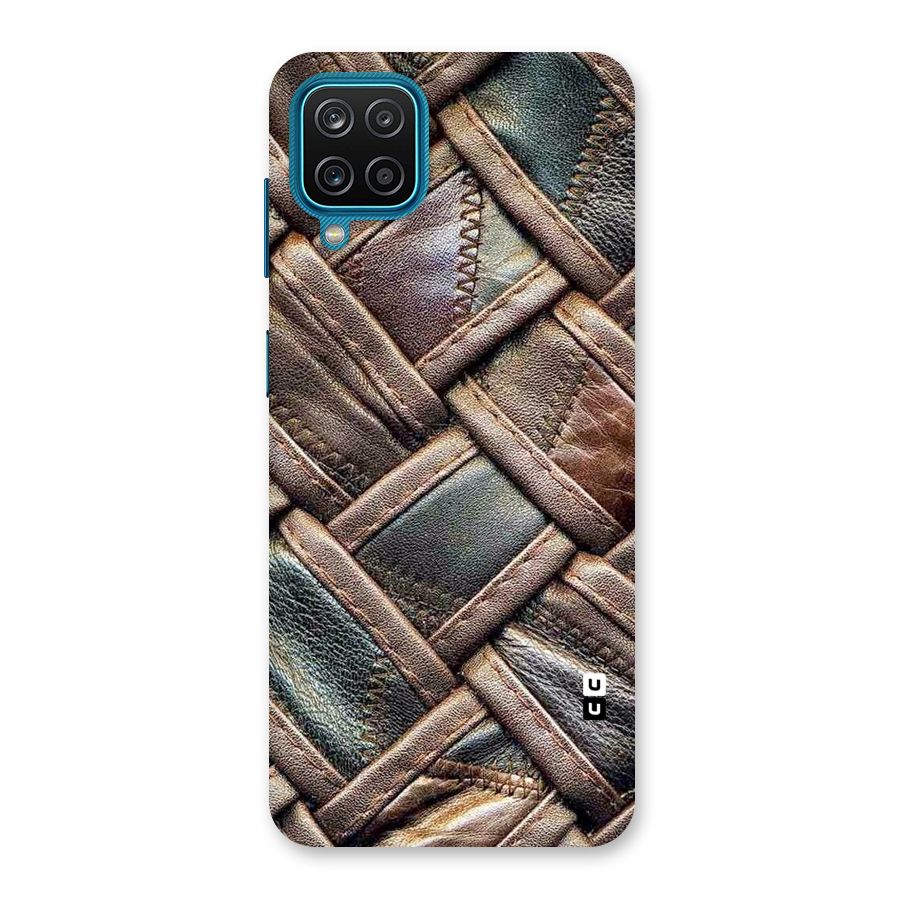 Classic Leather Belt Design Back Case for Galaxy F12