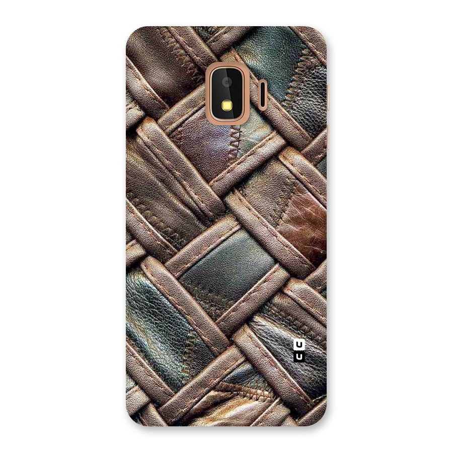 Classic Leather Belt Design Back Case for Galaxy J2 Core
