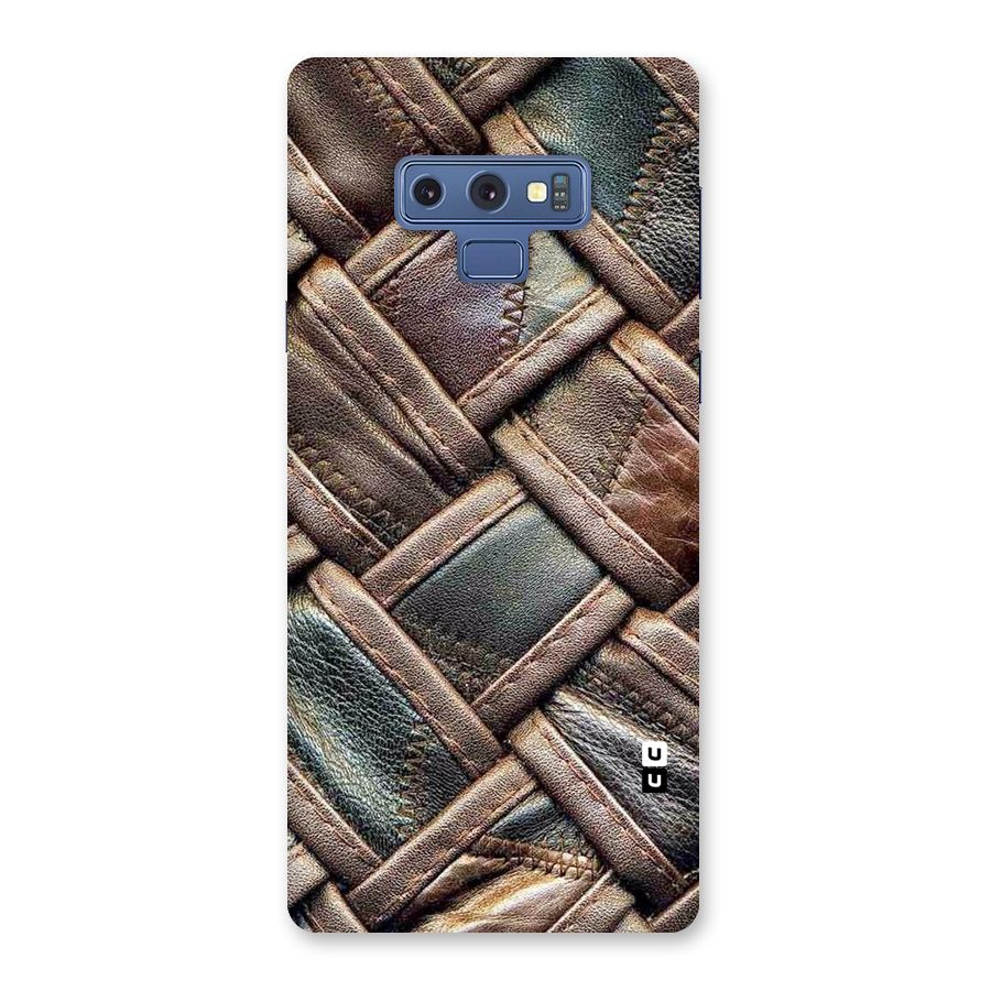 Classic Leather Belt Design Back Case for Galaxy Note 9