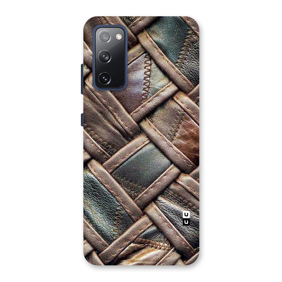 Classic Leather Belt Design Back Case for Galaxy S20 FE