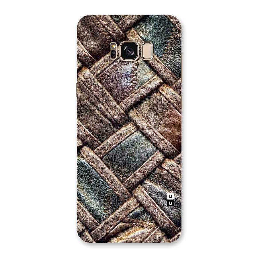 Classic Leather Belt Design Back Case for Galaxy S8 Plus