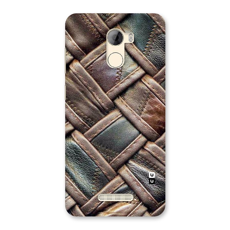 Classic Leather Belt Design Back Case for Gionee A1 LIte