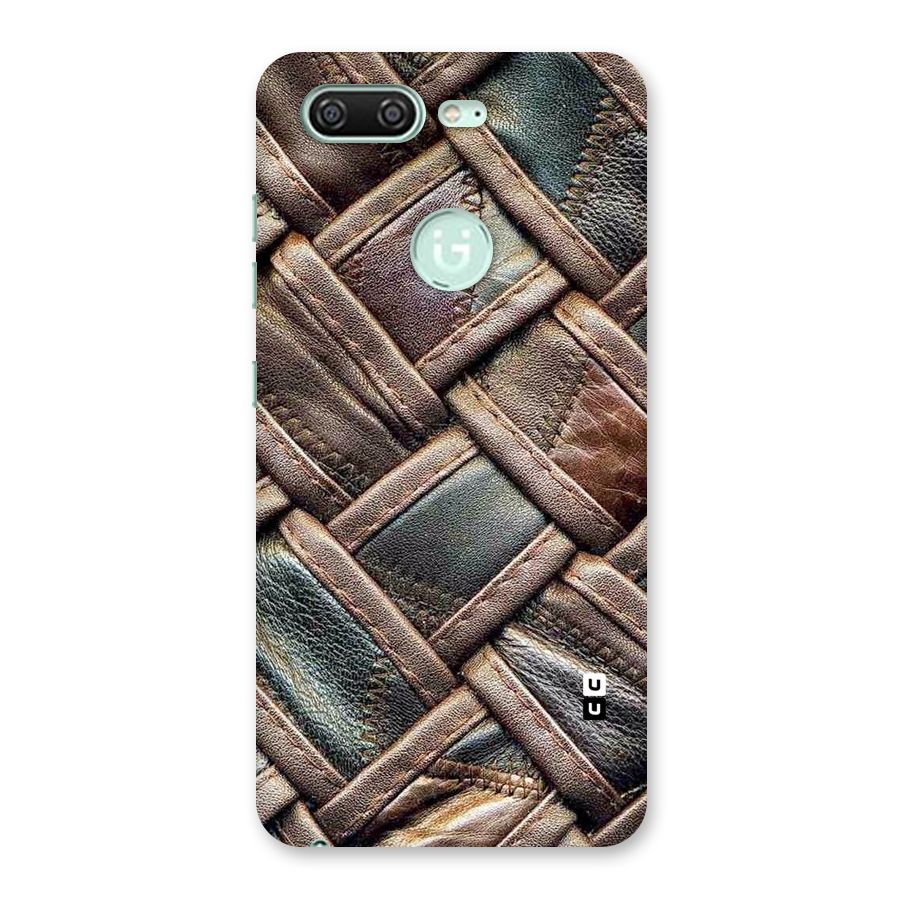 Classic Leather Belt Design Back Case for Gionee S10
