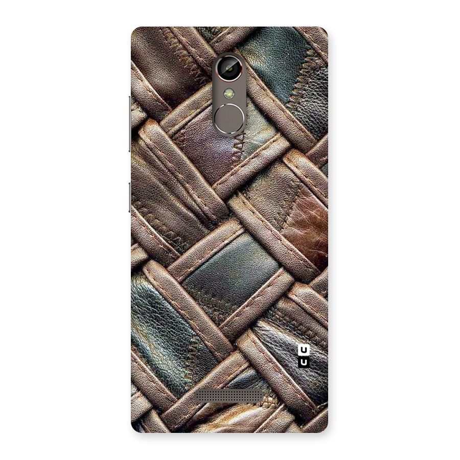 Classic Leather Belt Design Back Case for Gionee S6s