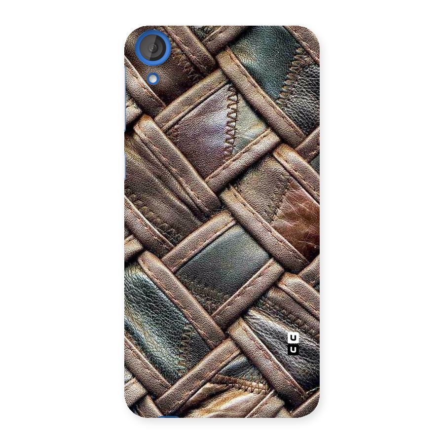 Classic Leather Belt Design Back Case for HTC Desire 820