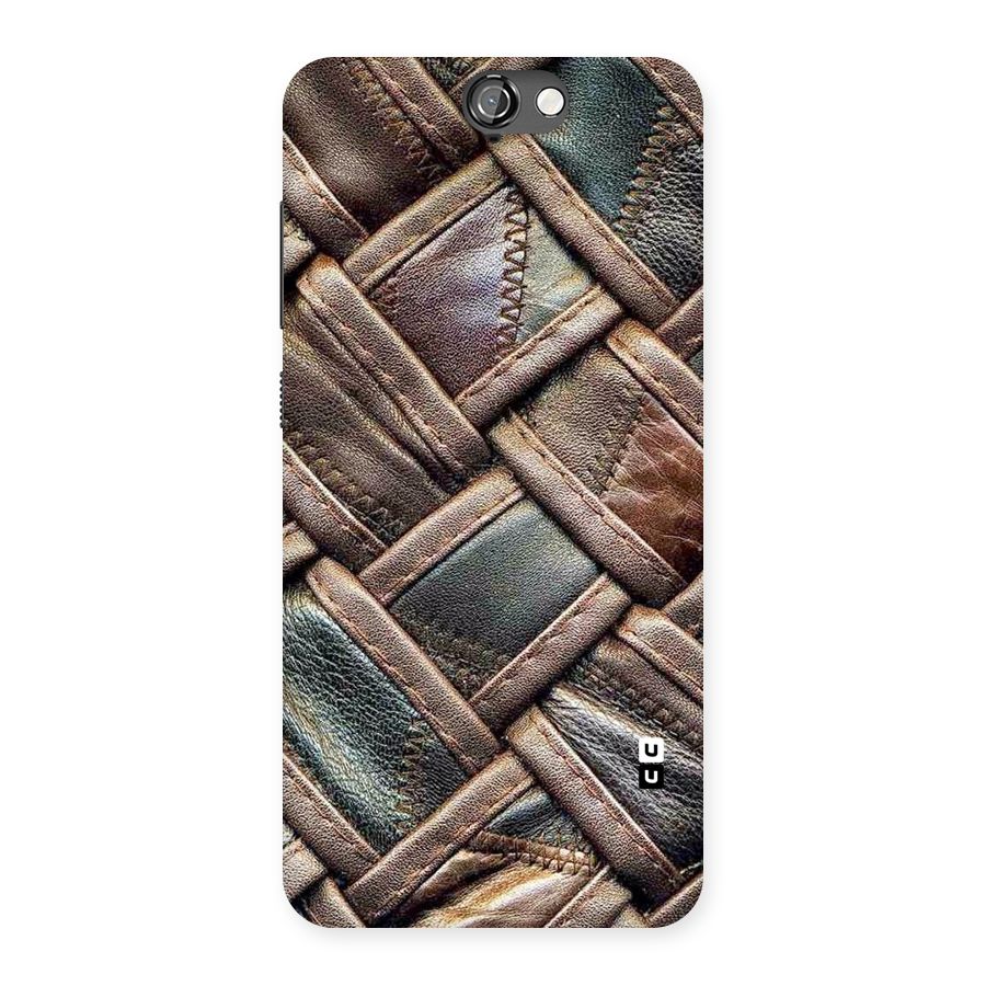 Classic Leather Belt Design Back Case for HTC One A9