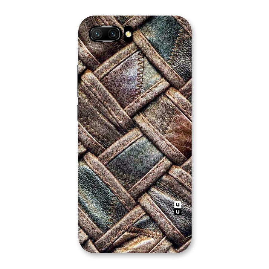 Classic Leather Belt Design Back Case for Honor 10