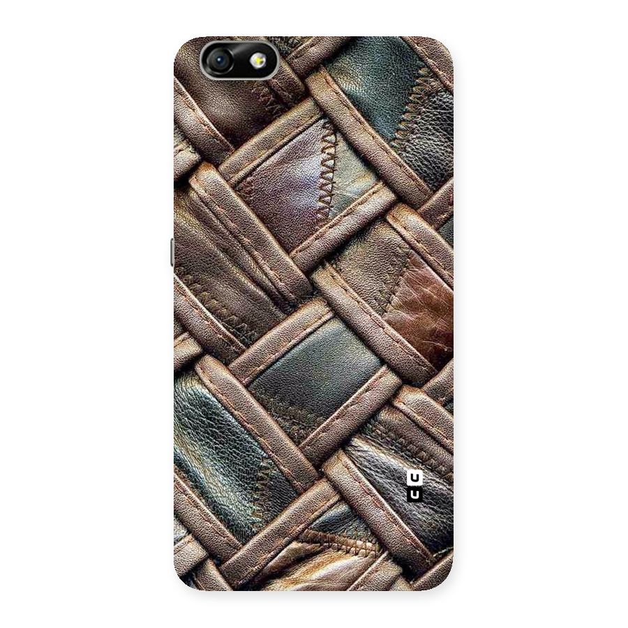 Classic Leather Belt Design Back Case for Honor 4X