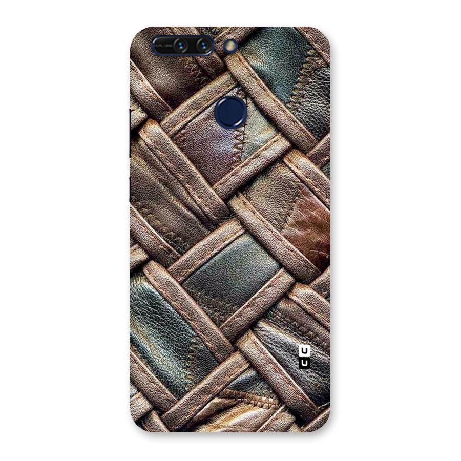 Classic Leather Belt Design Back Case for Honor 8 Pro