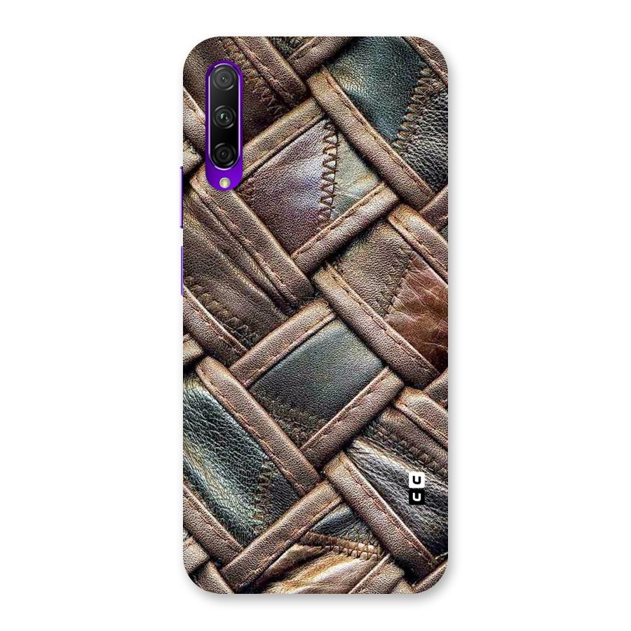 Classic Leather Belt Design Back Case for Honor 9X Pro
