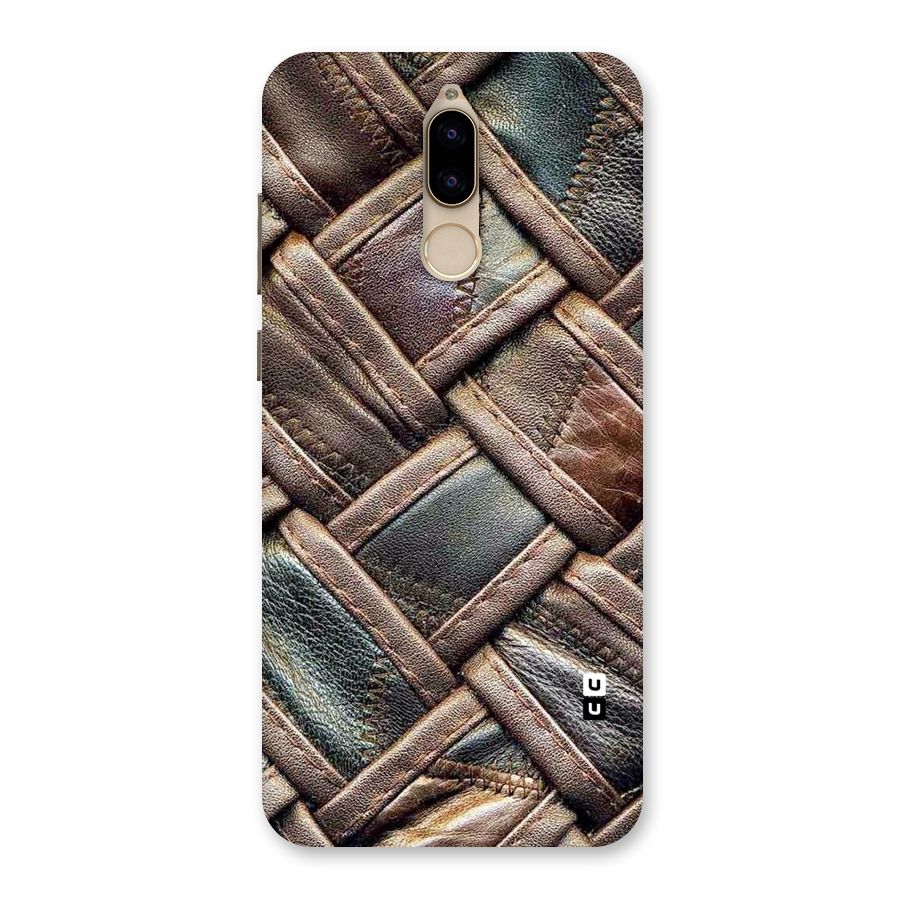Classic Leather Belt Design Back Case for Honor 9i