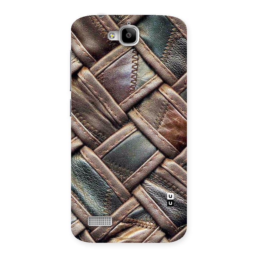 Classic Leather Belt Design Back Case for Honor Holly