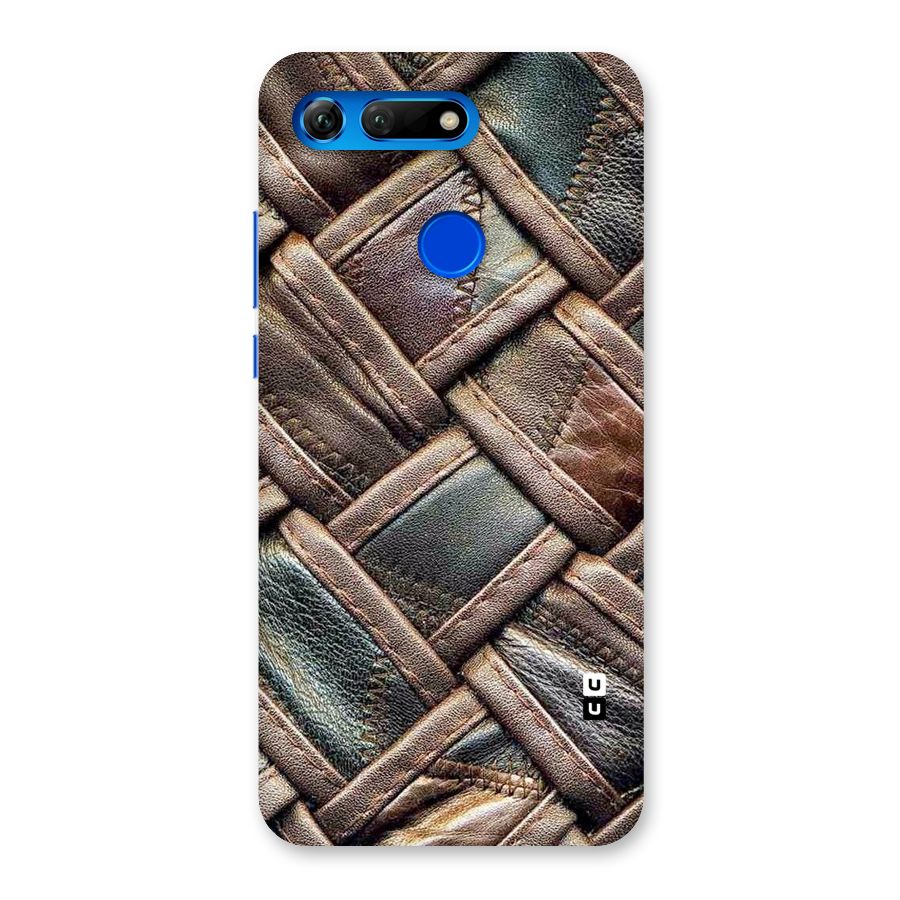 Classic Leather Belt Design Back Case for Honor View 20
