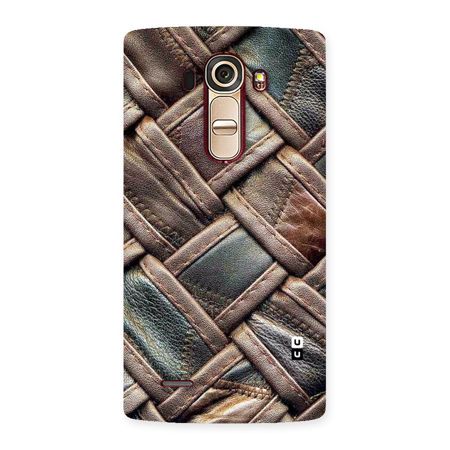 Classic Leather Belt Design Back Case for LG G4
