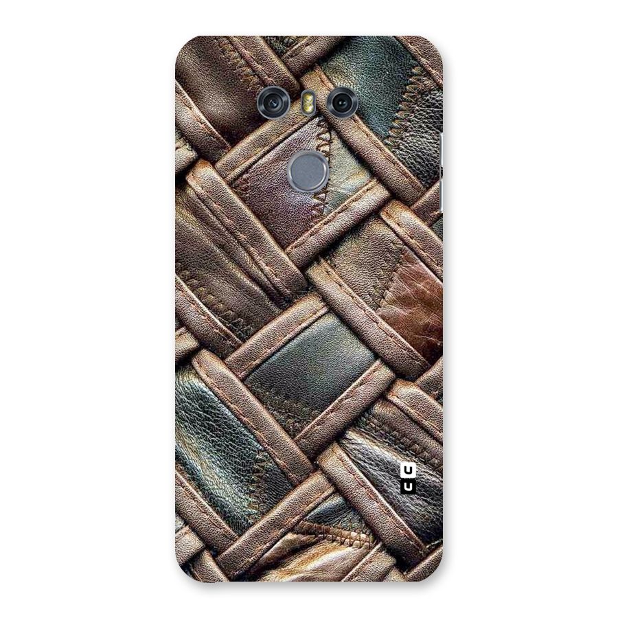 Classic Leather Belt Design Back Case for LG G6