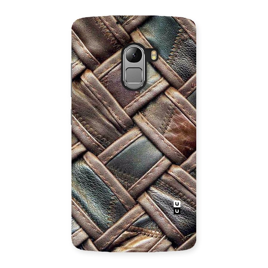 Classic Leather Belt Design Back Case for Lenovo K4 Note
