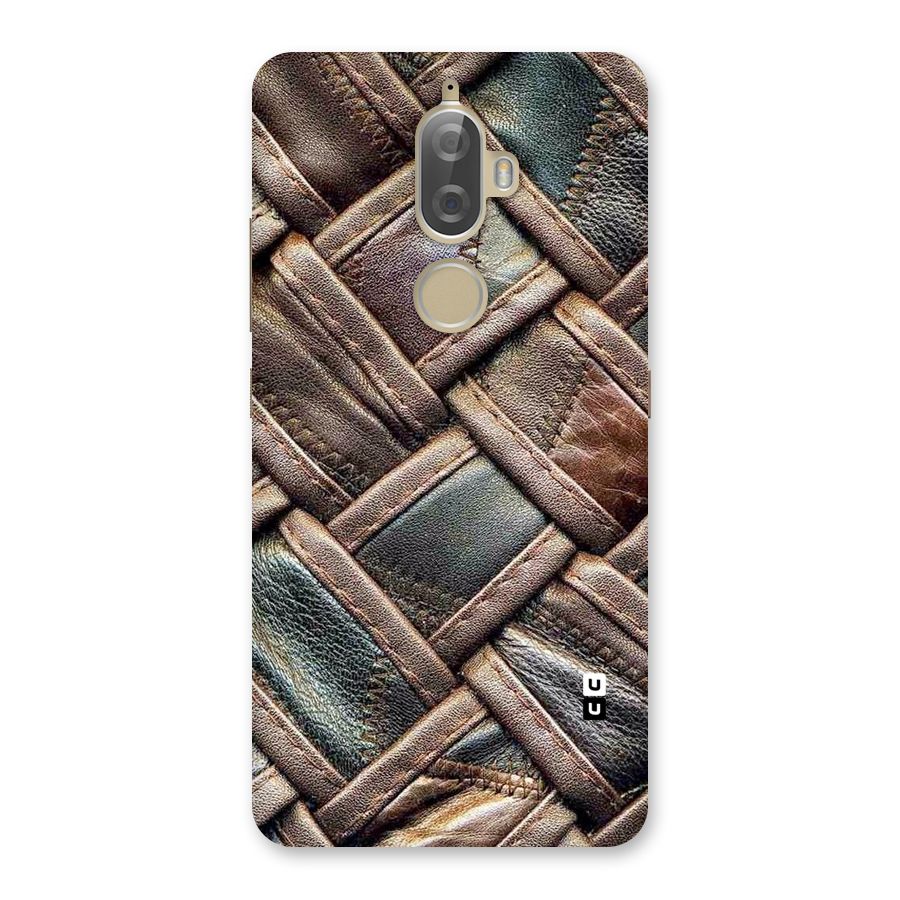Classic Leather Belt Design Back Case for Lenovo K8 Plus