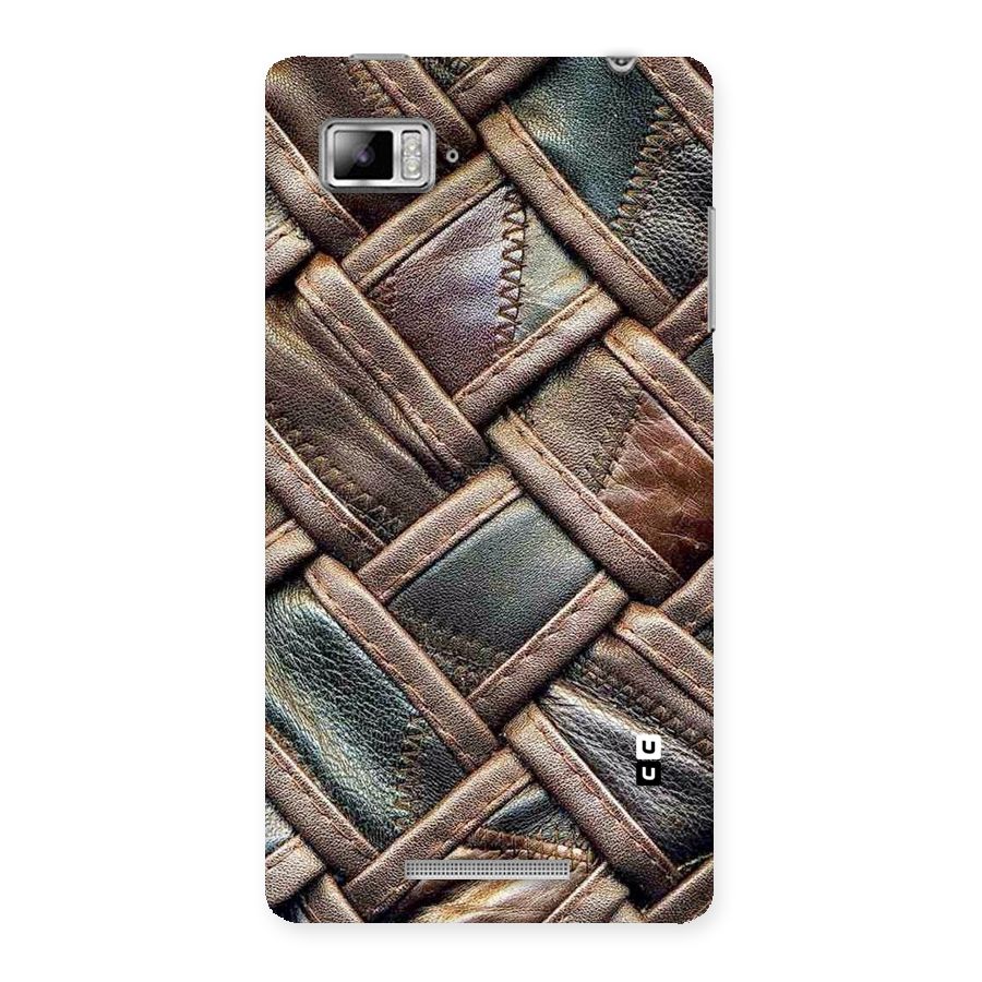 Classic Leather Belt Design Back Case for Lenovo Vibe Z K910