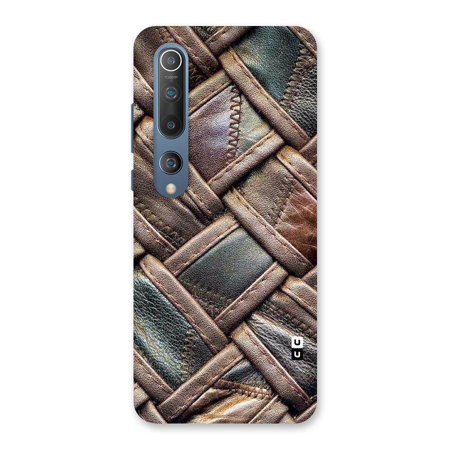 Classic Leather Belt Design Back Case for Mi 10