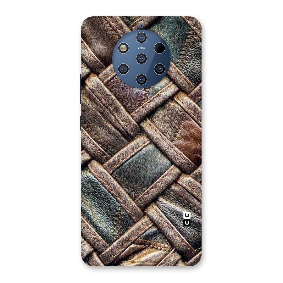 Classic Leather Belt Design Back Case for Nokia 9 PureView