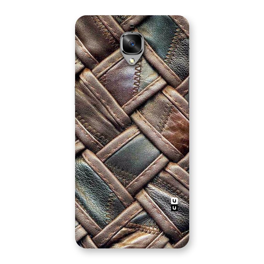 Classic Leather Belt Design Back Case for OnePlus 3T