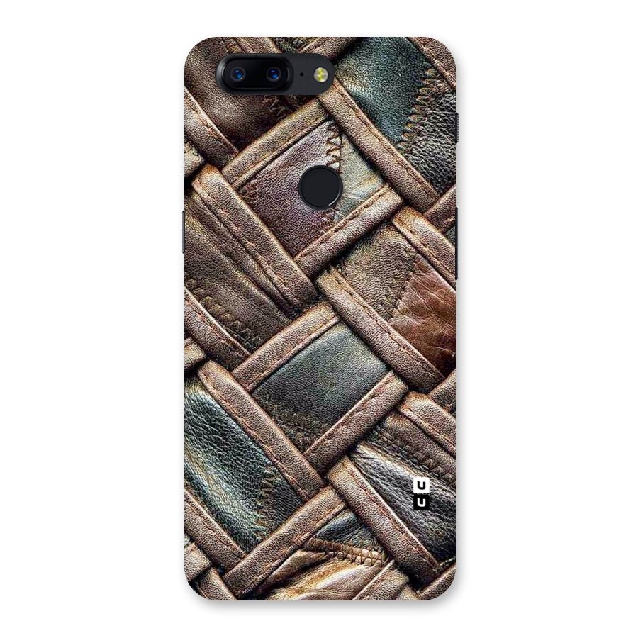 Classic Leather Belt Design Back Case for OnePlus 5T